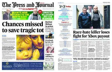 The Press and Journal North East – February 22, 2018