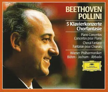 Maurizio Pollini, Wiener Philharmoniker - Beethoven: Piano Concertos, Choral Fantasy (1988)