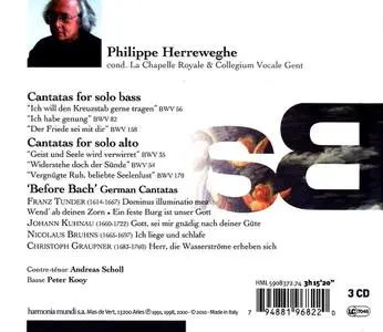 Philippe Herreweghe, Collegium Vocale Gent - Bach: Solo Cantatas for alto & bass; German Cantatas before Bach (2010)
