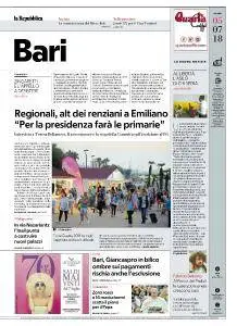 la Repubblica Bari - 5 Luglio 2018