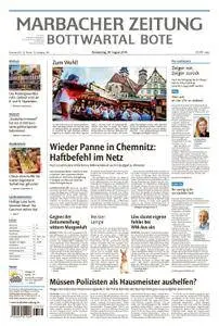 Marbacher Zeitung - 30. August 2018