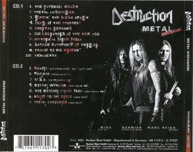 Destruction - Metal Discharge (2003) [2CD, Nuclear Blast NB 1170-2, Germany]