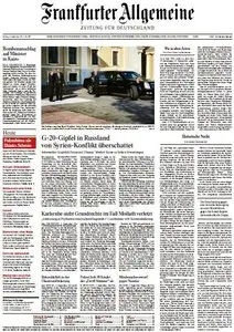 Frankfurter Allgemeine Zeitung vom Freitag, 06. September 2013