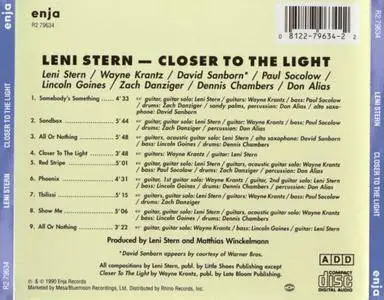 Leni Stern - Closer To The Light (1990) {Enja}