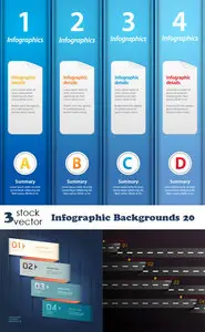 Vectors - Infographic Backgrounds 20