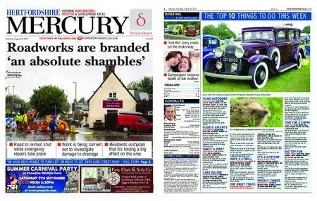 Hertfordshire Mercury Buntingford and Royston – August 24, 2017