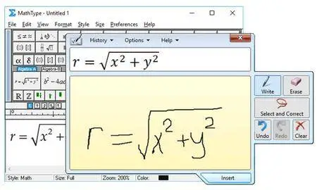 MathType 7.2.0.420