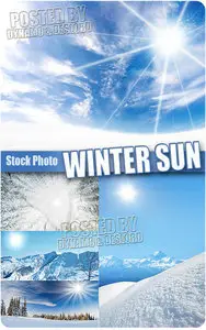 Winter sun - UHQ Stock Photo