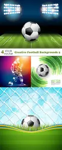 Vectors - Creative Football Backgrounds 5