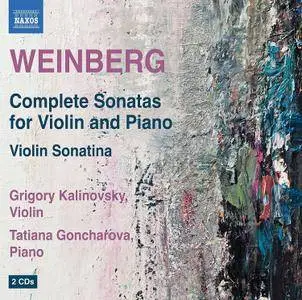 Grigory Kalinovsky & Tatiana Goncharova - Weinberg: Complete Violin Sonatas & Violin Sonatina, Op. 46 (2017)