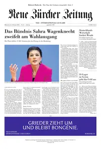 Neue Zürcher Zeitung International - 26 Februar 2025