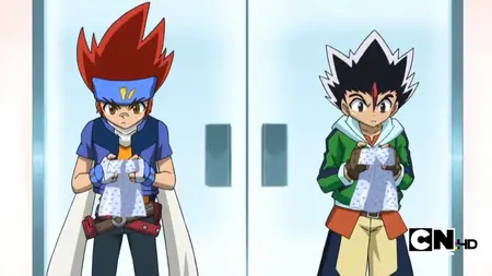 Beyblade Metal Fusion (2009 S02E03 A New Challenge C W