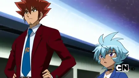 Beyblade Metal Fusion (2009 S02E03 A New Challenge C W