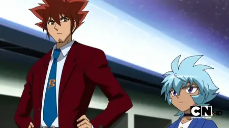 Beyblade Metal Fusion (2009 S02E03 A New Challenge C W