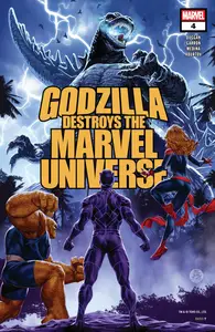 Godzilla Destroys The Marvel Universe 004