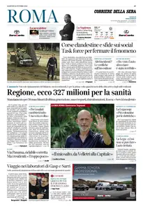 Corriere della Sera Roma - 28 Ottobre 2025