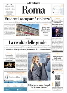 la Repubblica Roma - 4 Dicembre 2024