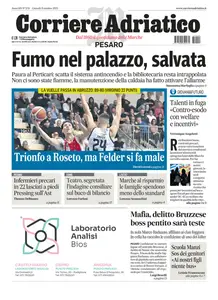 Corriere Adriatico Pesaro - 9 Ottobre 2025