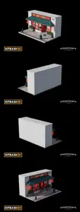 Kitbash: Storefronts - Chinese Restaurant 3D BUYASCZ