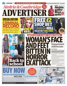 Airdrie & Coatbridge Advertiser - 20 August 2025