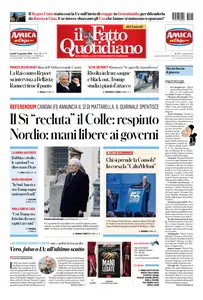 Il Fatto Quotidiano - 12 Gennaio 2026