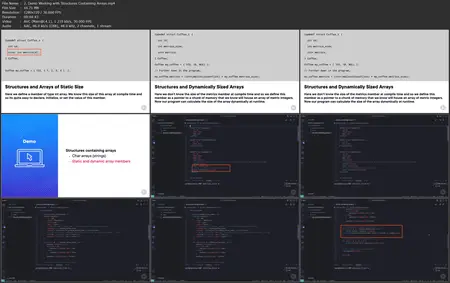 Working with Structures in C