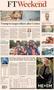 Financial Times Europe - 27 September 2025