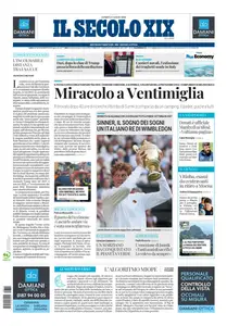 Il Secolo XIX La Spezia - 14 Luglio 2025
