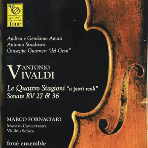 Marco Fornaciari - Vivaldi- Le quattro stagioni a parte reali - Sonate RV27, RV36 (2001/2021) [Official Digital Download 24/88]