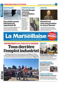 La Marseillaise Hebdo Occitanie - 27 Juin 2025
