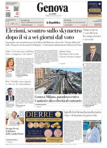 la Repubblica Genova - 20 Maggio 2025