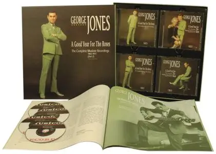 George Jones - A Good Year For The Roses: The Complete Musicor Recordings 1965-1971, Part 2 (2009) {Bear Family BCD16929}