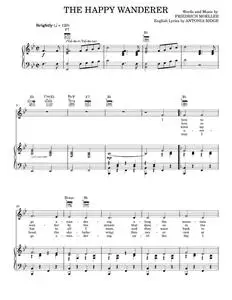 The Happy Wanderer (Val-de-ri Val-de-ra) - Antonia Ridge (Piano-Vocal-Guitar)