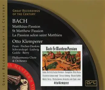 Otto Klemperer, Philharmonia Orchestra and Chorus - Bach: Matthäus-Passion (2001)