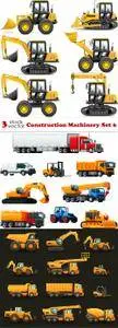 Vectors - Construction Machinery Set 6