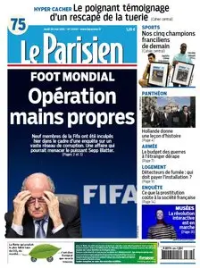 Le Parisien + Journal de Paris du Jeudi 28 Mai 2015