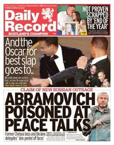 Daily Record – March 29, 2022