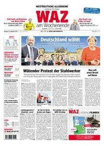 WAZ Westdeutsche Allgemeine Zeitung Buer - 23. September 2017