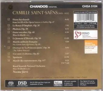 Neeme Järvi conducts Saint-Saëns: Danse bacchanale (2012) [SACD] PS3 ISO