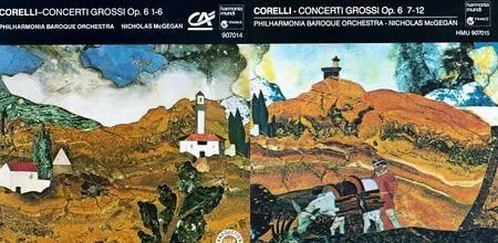 Nicholas McGegan, Philharmonia Baroque Orchestra - Corelli: Concerti Grossi, Op.6 [1992]