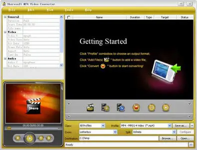 3herosoft MP4 Video Converter v3.3.9.0208