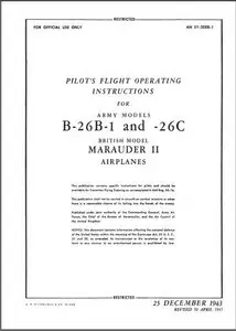Pilots Manual B-26 Marauder
