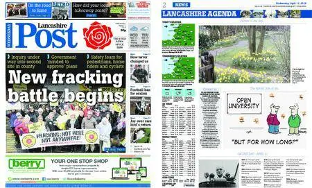 Lancashire Evening Post – April 11, 2018