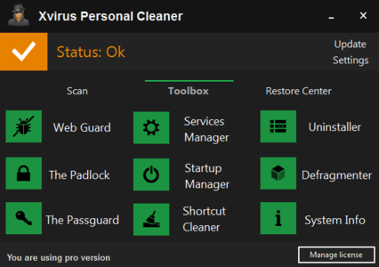 Xvirus Personal Cleaner Pro 3.1.0