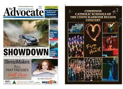 The Coffs Coast Advocate – November 18, 2017