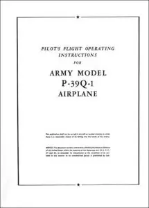 Pilot's Manual Bell P-39Q-1