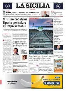 La Sicilia Siracusa - 18 Ottobre 2017