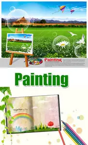 PSD Template - Painting
