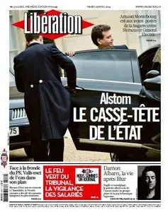 Liberation - Mardi 29 Avril 2014