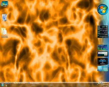 Orange Flaming Wisps For DreamScene